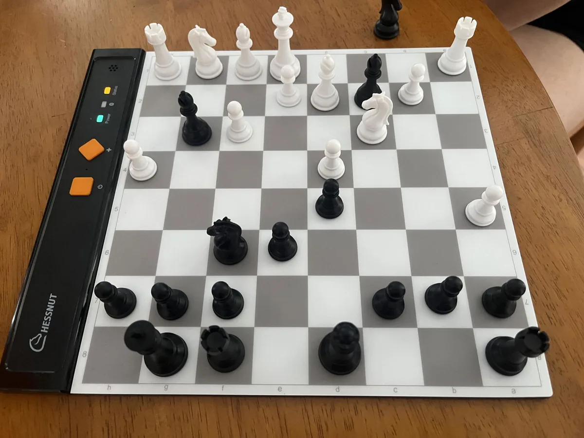 Тонкая доска Chessnut Go покупателя Майкла Сербера